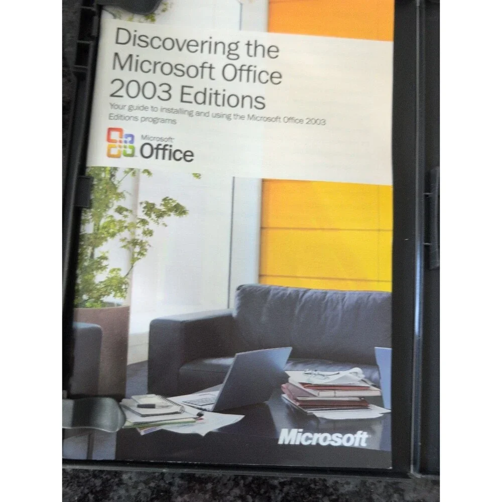 Microsoft Office 2003 Student & Teacher Edition w/ Product Key, see description
